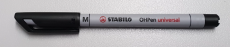 1.0 mm Stabilo Folienstift 853 OHPen non-permanent Schwarz