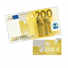 Spielgeld 200 EUR - 100 Banknoten