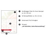 250 Bonuskarten Treuerkarten Fusspflege