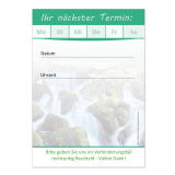 Terminblock (32 Stück) Grün Wasserfall Neutral